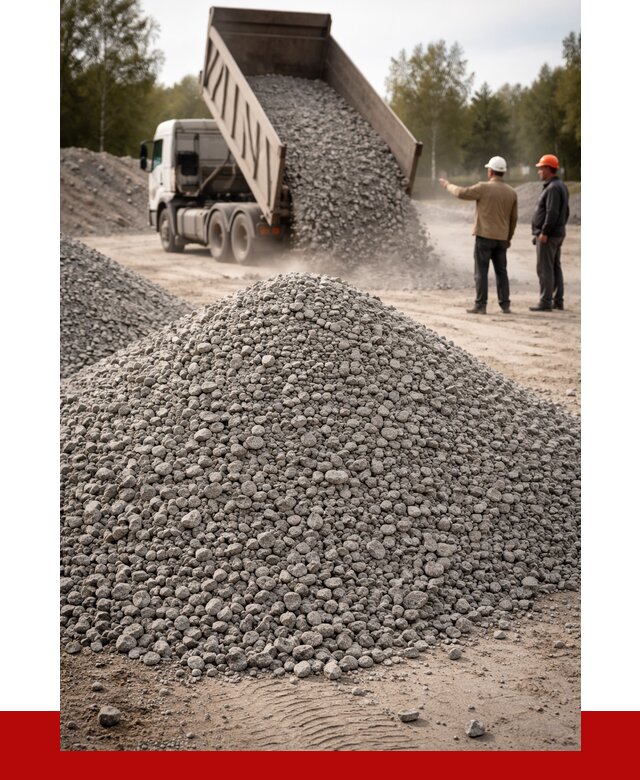 Гранитный щебень фракция 0-5 в Крымске от 3005 руб ПРОНЕРУДКрм