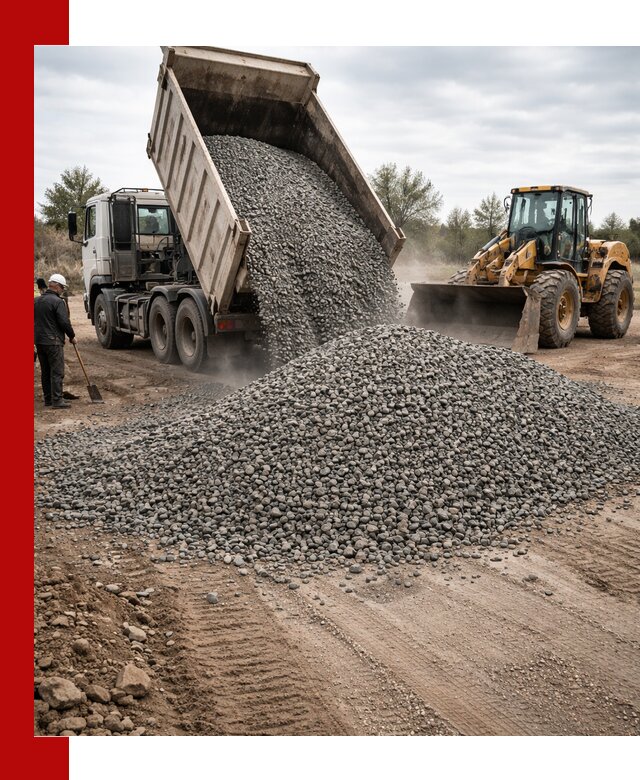 Гранитный щебень фракция 10-20 с доставкой в Крымске