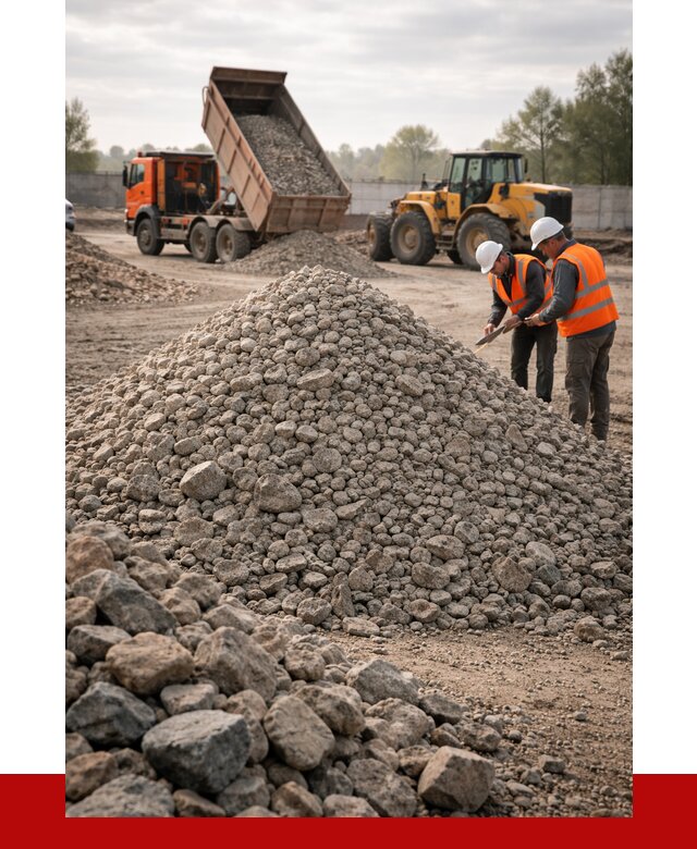 Гранитный щебень фракция 40-70 в Крымске от 2591 руб ПРОНЕРУДКрм