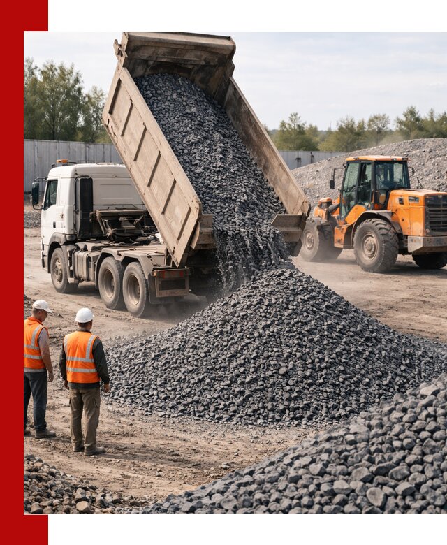 Доставка и продажа щебня габбро-диабаза в Крымске