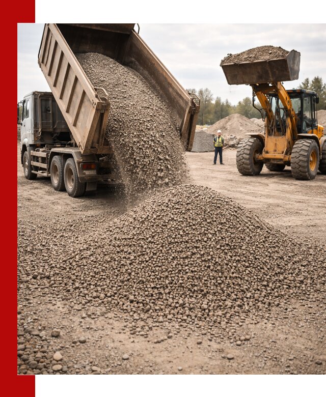 Гравийный щебень фракция 3–10 с доставкой в Крымске