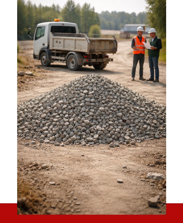 Гравийный щебень фракция 20-40 в Крымске от 1244 р. | ПРОНЕРУДКрм