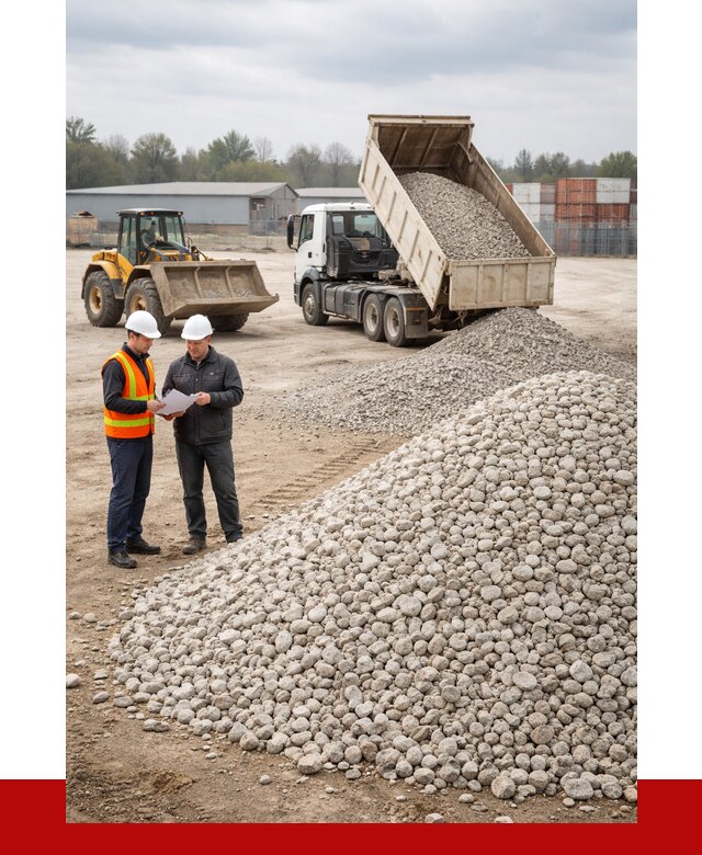 Известняковый щебень в Крымске от 1451 р. доставка | ПРОНЕРУДКрм