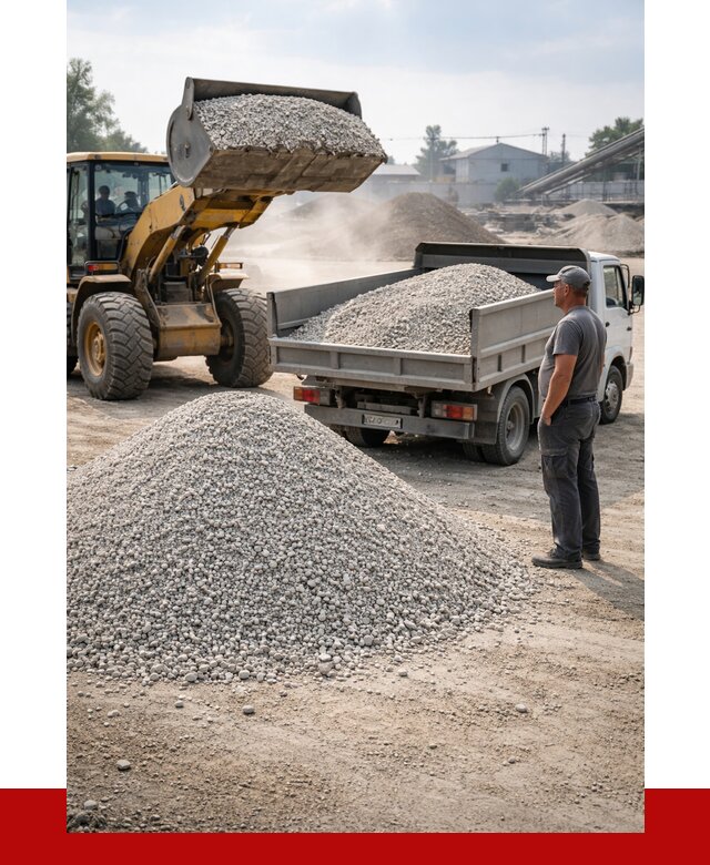 Известняковый щебень фр. 0-5 в Крымске от 4352 р. | ПРОНЕРУДКрм