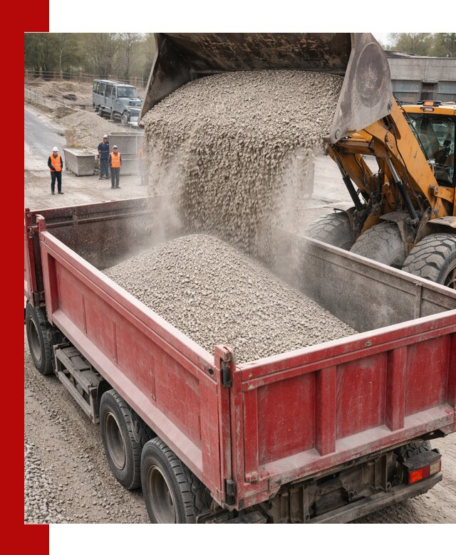 Купить известняковый щебень фракции 0-5 с доставкой в Крымске