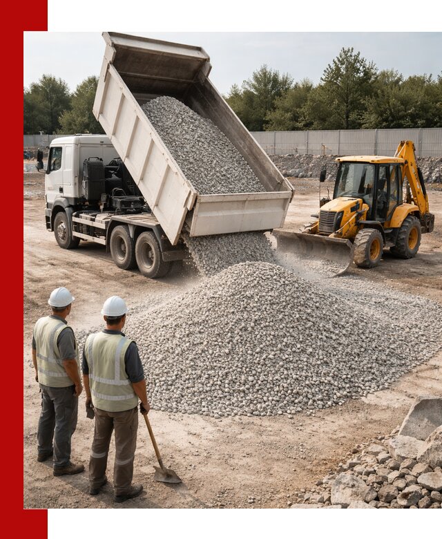 Купить известняковый щебень фракции 5–10 мм с доставкой в Крымске