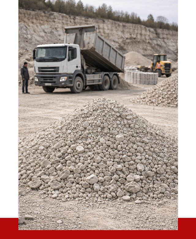 Известняковый щебень фракция 5-20 в Крымске, 4352 р. ПРОНЕРУДКрм