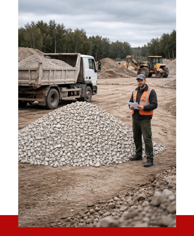 Доломитовый щебень в Крымске купить от 2280 р., ПРОНЕРУДКрм