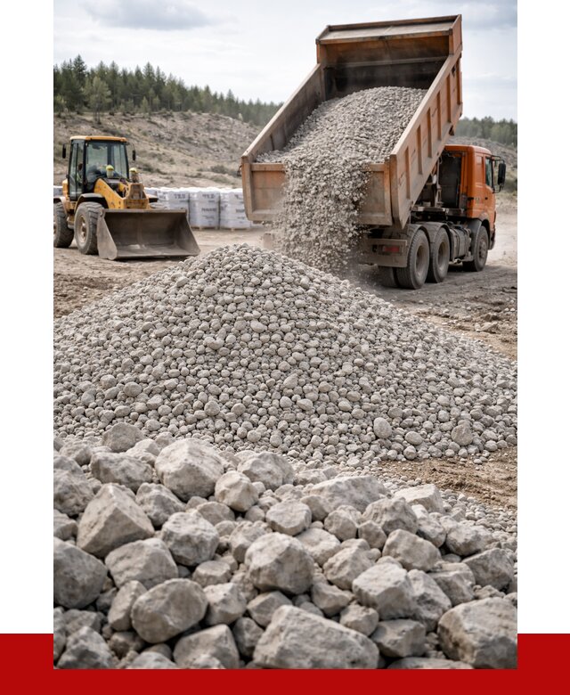 Доломитовый щебень фр. 20-40 в Крымске от 4352 р. | ПРОНЕРУДКрм