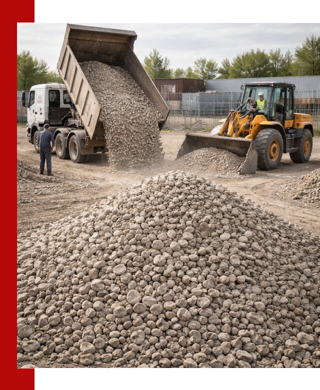 Доломитовый щебень фракции 20–41 с доставкой в Крымске