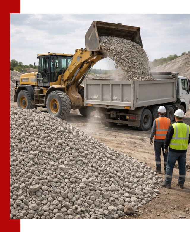 Доломитовый щебень фракция 40–71 доставка и продажа в Крымске