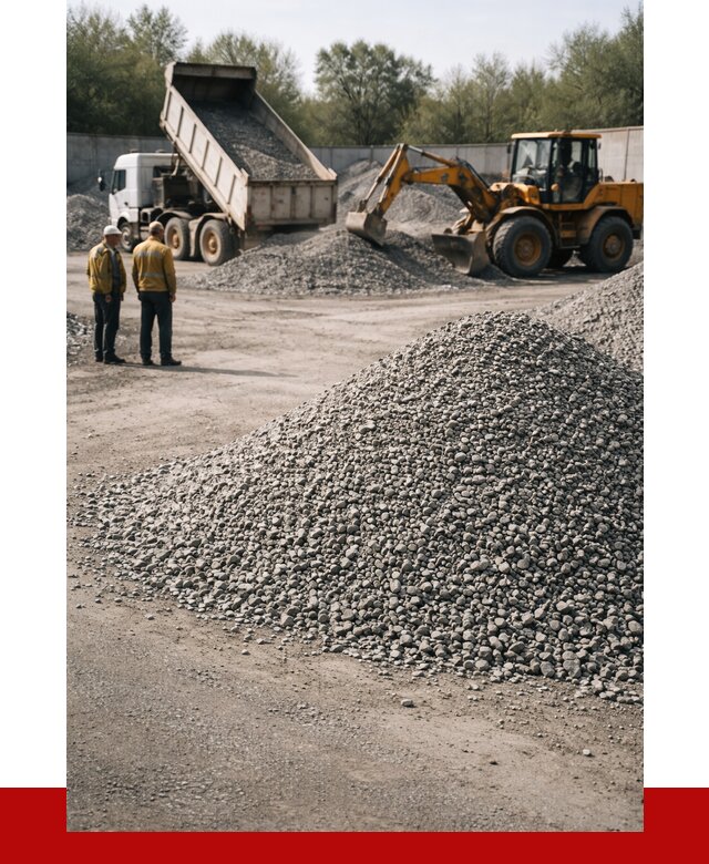 Вторичный щебень фр. 5-20 в Крымске от 1658 р. - ПРОНЕРУДКрм