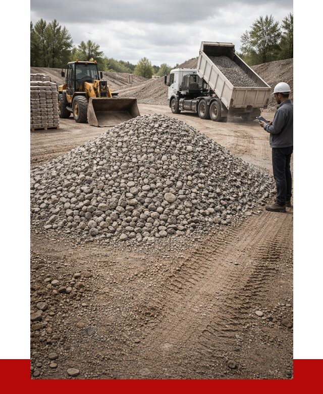 Купить бетонный щебень в Крымске, от 3316 р. ПРОНЕРУДКрм