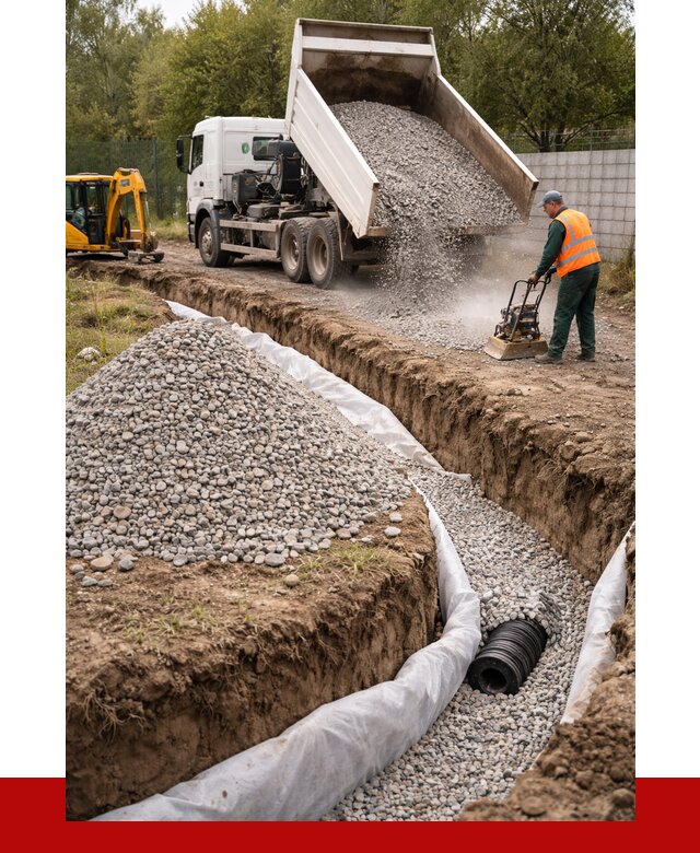 Щебень для дренажа в Крымске от 1917 р., ПРОНЕРУДКрм доставка