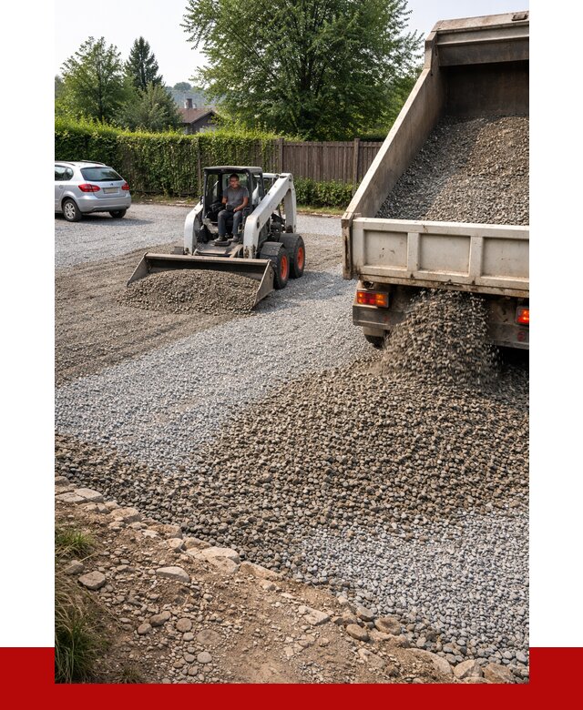 Щебень для парковки в Крымске с доставкой от 1244 р.| ПРОНЕРУДКрм