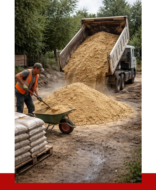 Купить песок с доставкой в Крымске от 1865 р. | ПРОНЕРУДКрм