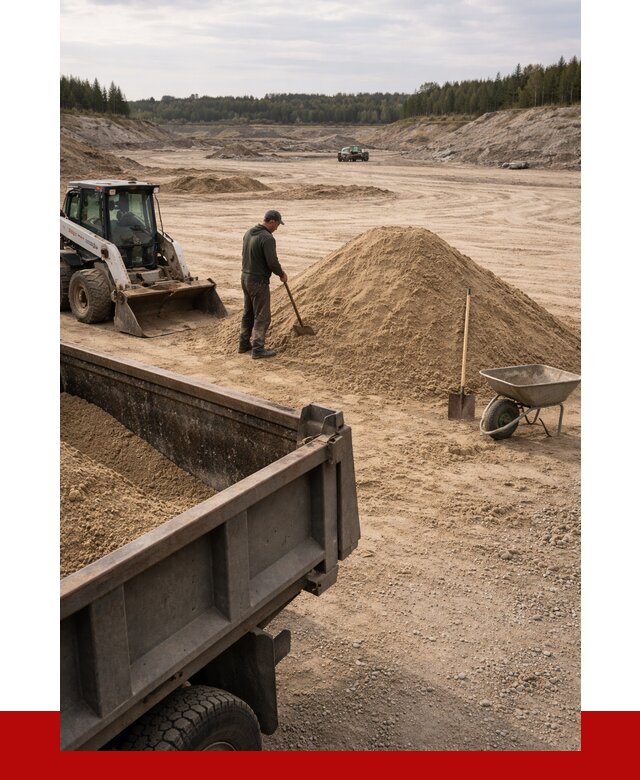 Карьерный песок среднезернистый в Крымске, от 2280 р. ПРОНЕРУДКрм