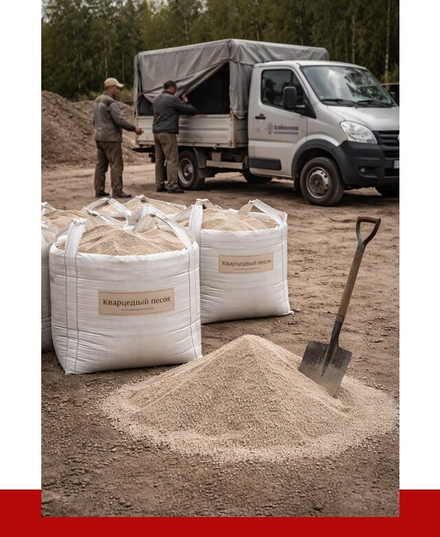 Кварцевый песок для пескоструя в Крымске от 4663 р. | ПРОНЕРУДКрм