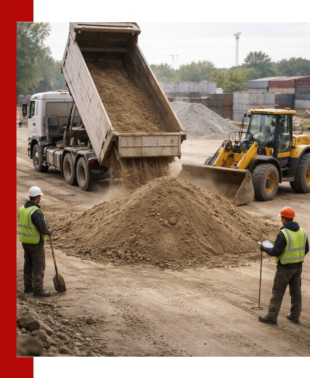 Доставка и продажа пескогрунта оптом и в розницу в Крымске