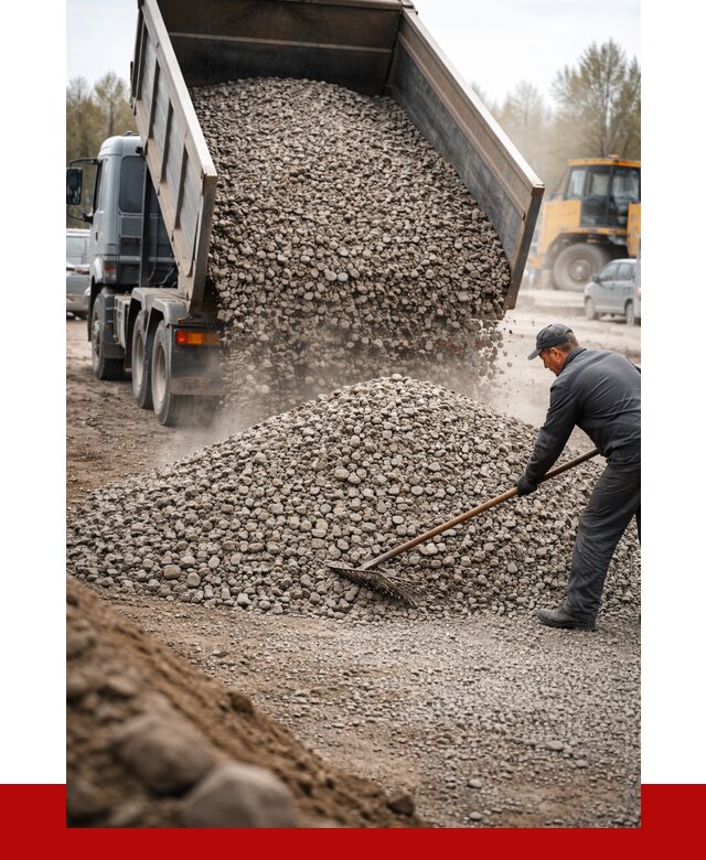 Гравий фракция 20-40 в Крымске от 2591 р. доставка | ПРОНЕРУДКрм