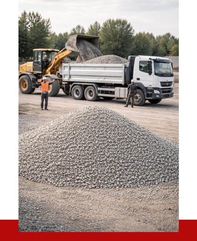 Купить мытый гравий в Крымске от 3627 р, доставка ПРОНЕРУДКрм