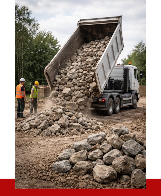 Купить булыжник в Крымске с доставкой от 4663 р. за куб | ПРОНЕРУДКрм