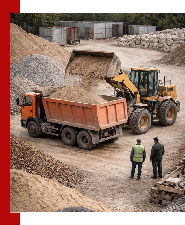 Доставка сыпучих смесей и смесей для стройки в Крымске