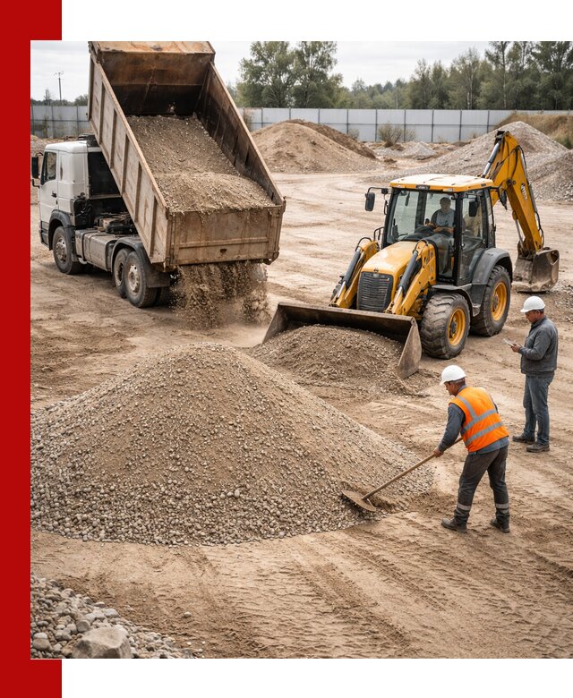 Поставка и доставка ПГС С4 в мешках и самосвалах в Крымске