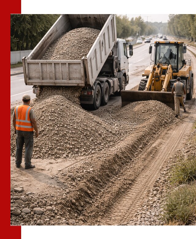 Опгс для устройства дорог и подсыпки в Крымске