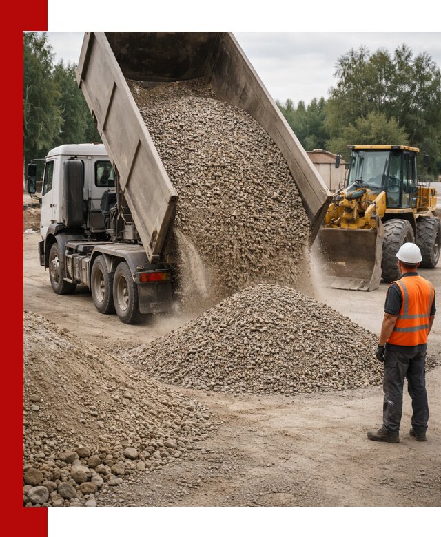 Доставка щпс в Крымске — щебеночно-песчаная смесь под заборы и дорожки