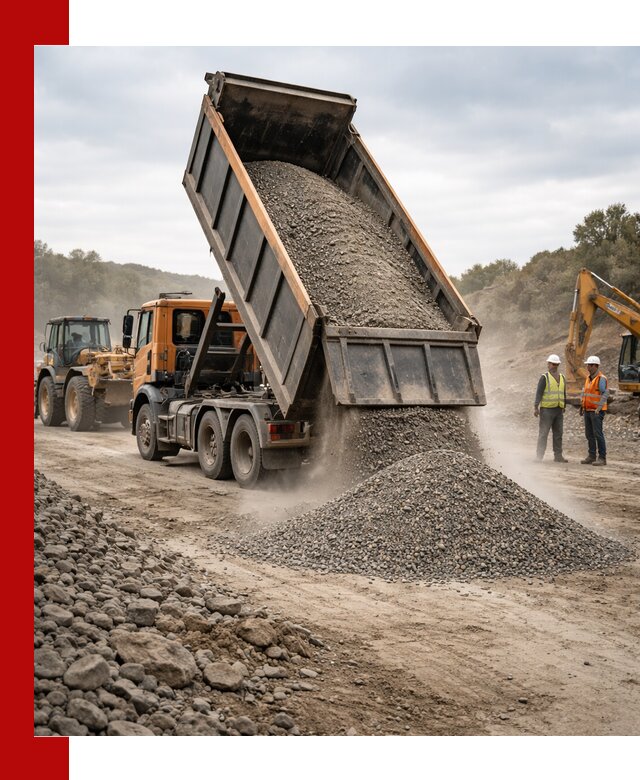 Щебёночно-песчаная смесь ЩПС С1 с доставкой в Крымске