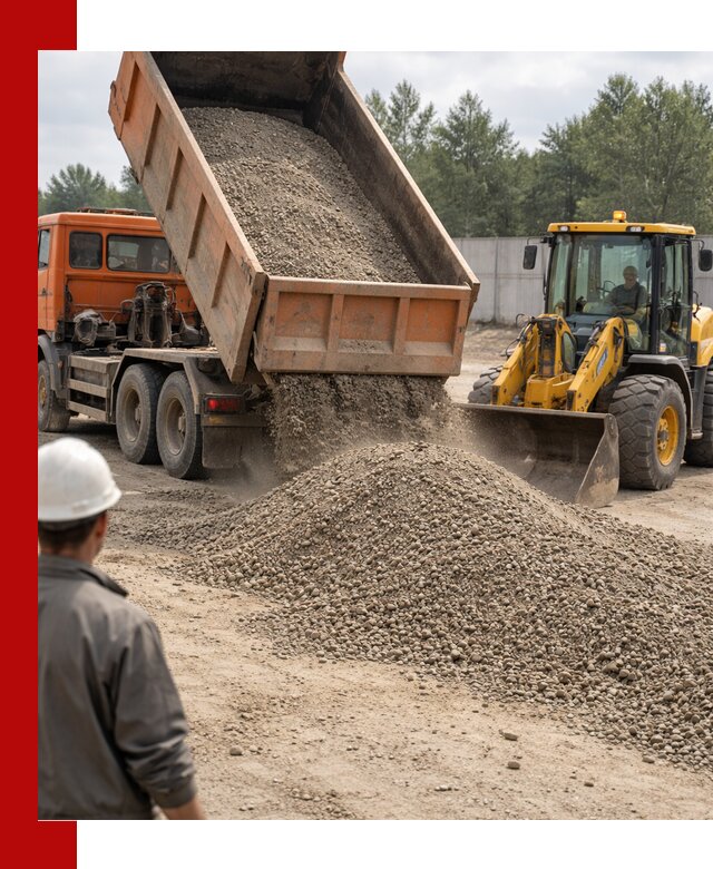 Доставка щпс С8 самосвалами в Крымске от производителя