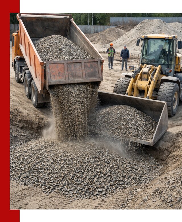 Доставка щпс С9 самосвалами по выгодным тарифам в Крымске