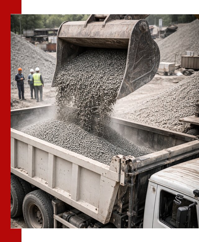 Отсев и крошка для строительства и дорожных работ в Крымске