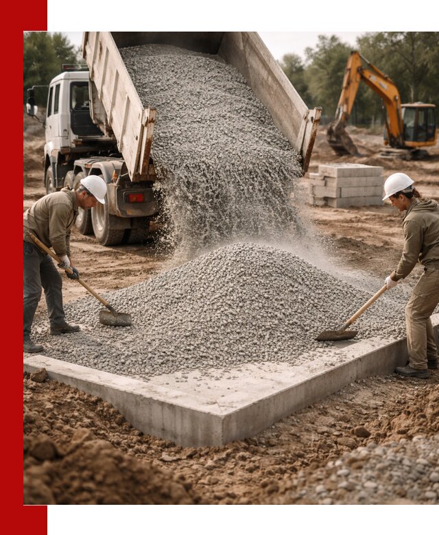 Доставка и продажа отсева для бетона в Крымске