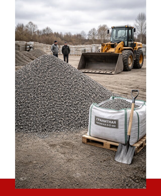 Купить гранитную крошку в Крымске от 4974 р. с доставкой | ПРОНЕРУДКрм