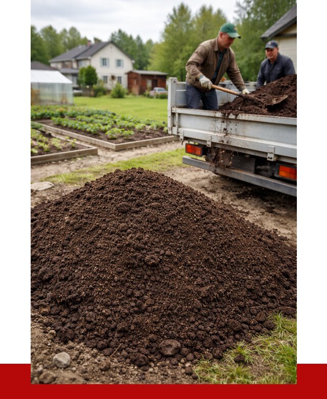 Плодородный грунт в Крымске с доставкой от 4352 р. | ПРОНЕРУДКрм