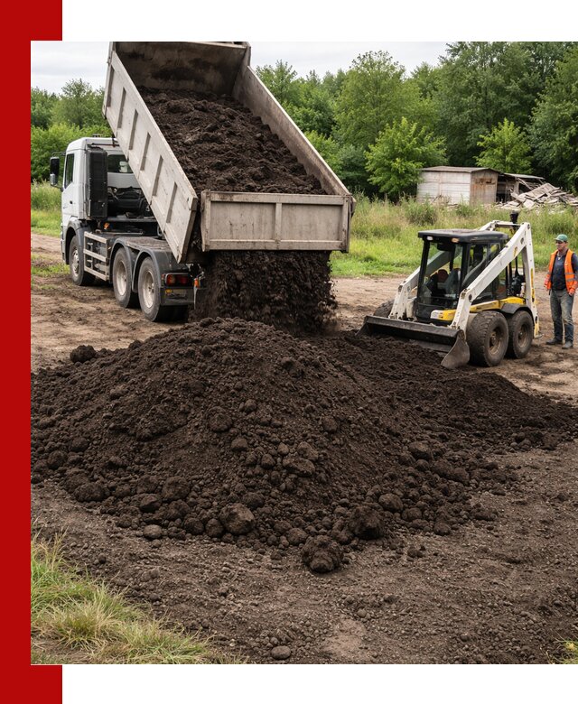 Поставка плодородной земли с доставкой самосвалом в Крымске