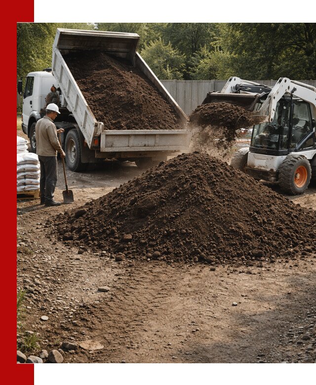 Доставка растительного грунта в Крымске от производителя оптом и в розницу