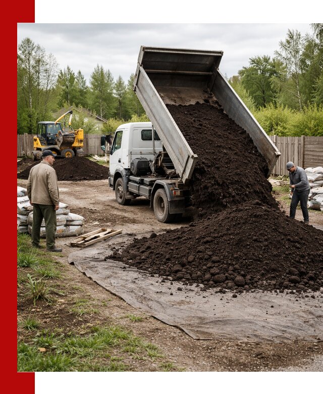 Доставка качественного почвогрунта в Крымске оптом и в розницу