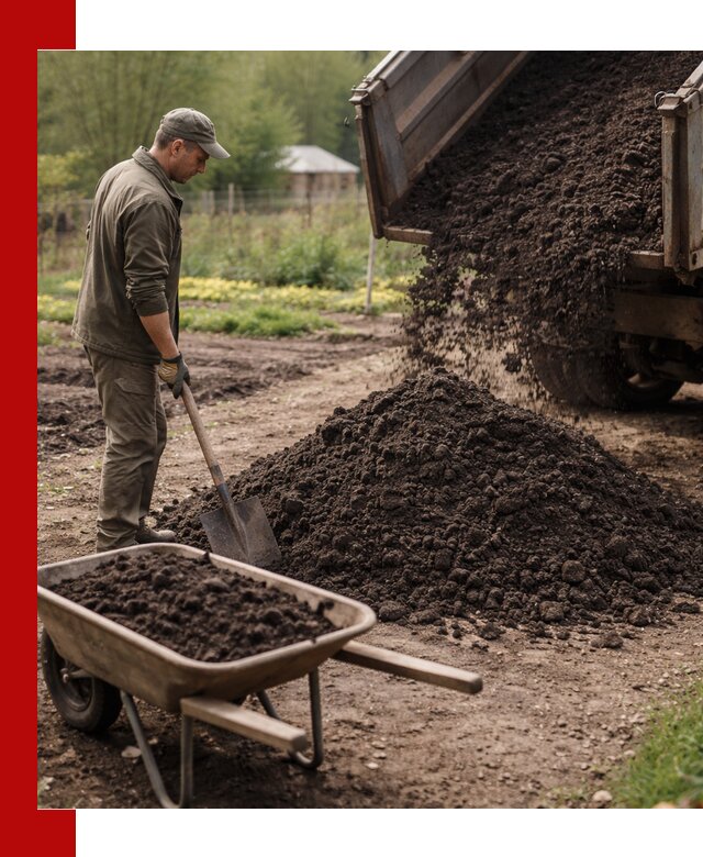 Доставка качественной земли для огорода в Крымске