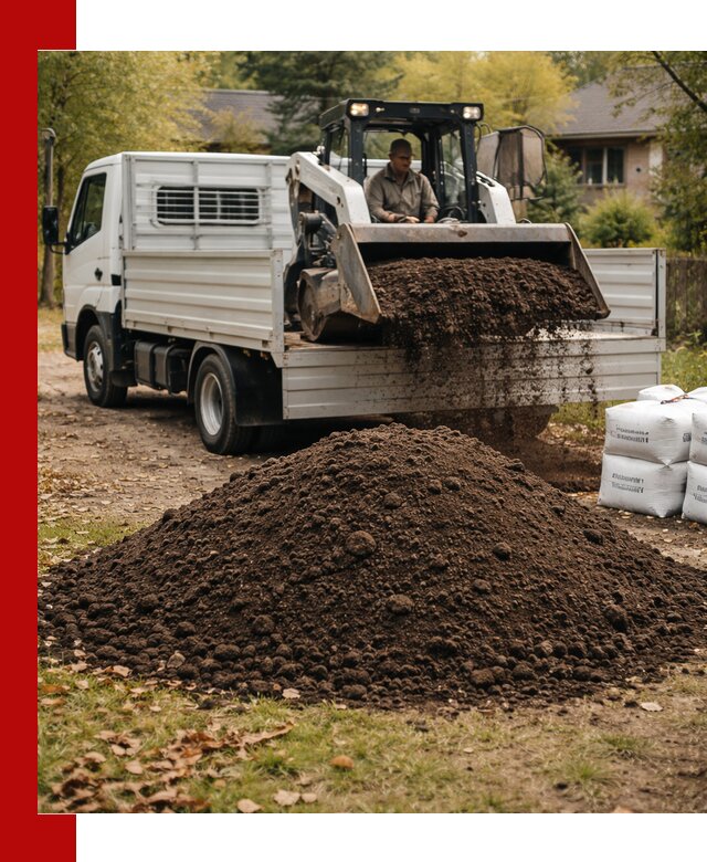 Доставка садовой земли в больших объёмах в Крымске