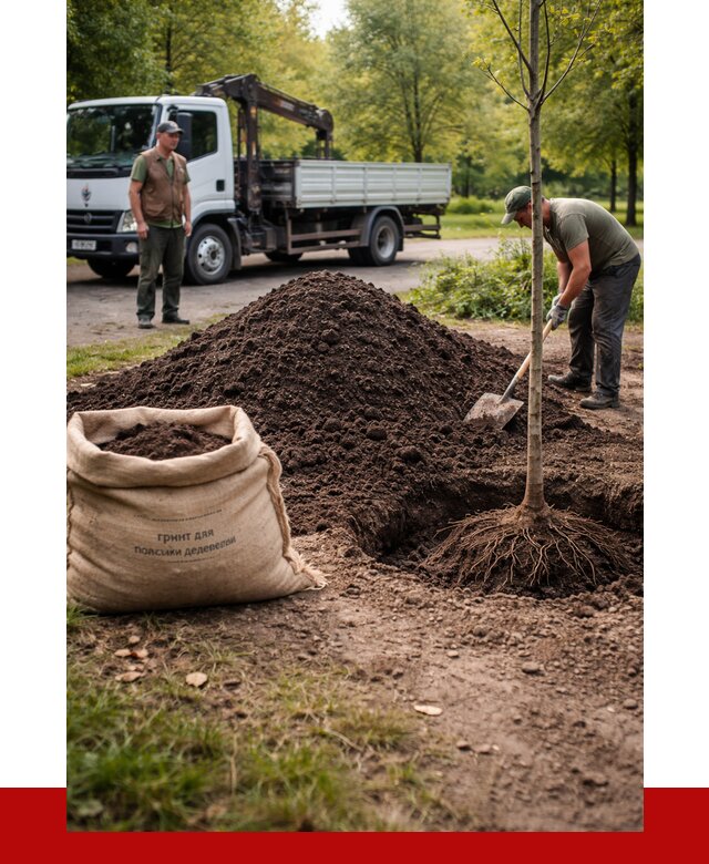 Грунт для посадки деревьев в Крымске от 1244 р. | ПРОНЕРУДКрм