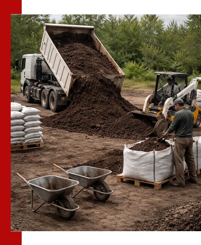 Доставка и продажа торфогрунта в Крымске оптом и в розницу