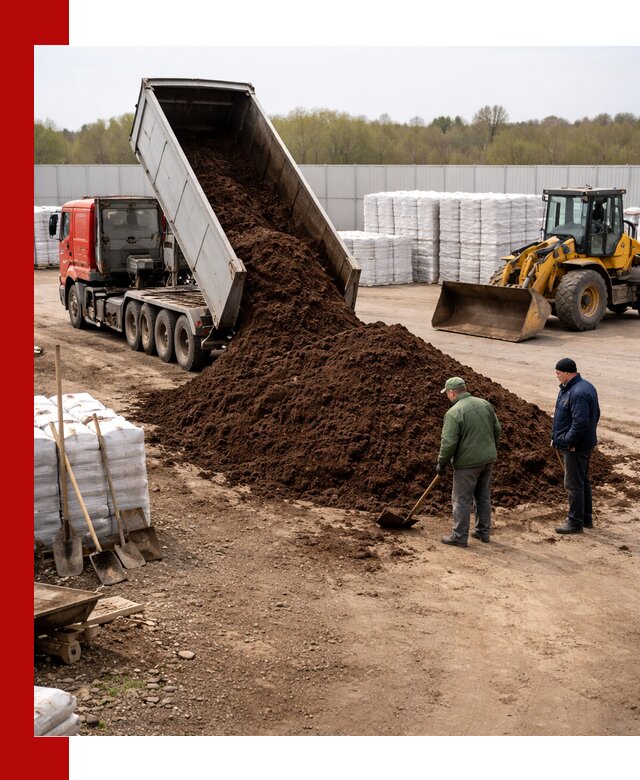 Доставка торфяных смесей оптом и в розницу в Крымске