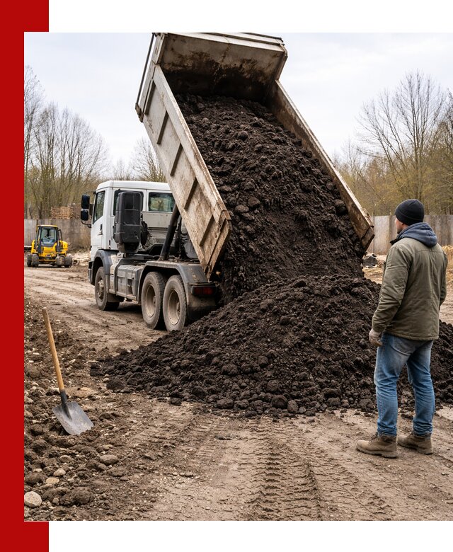 Доставка чернозема навалом в Крымске быстро и выгодно