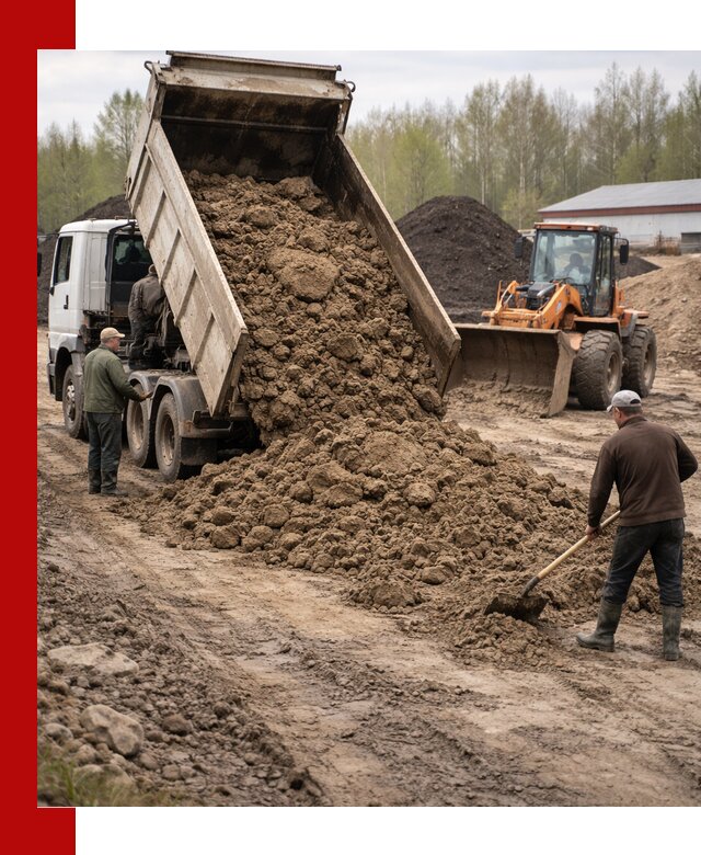 Доставка глин и суглинков в Крымске оптом и вкрай