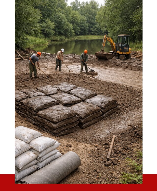 Купить глину для пруда в Крымске от 4663 р. с доставкой | ПРОНЕРУДКрм