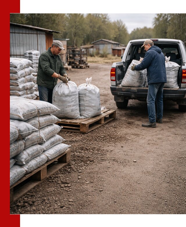 Купить конский навоз в мешках с доставкой в Крымске