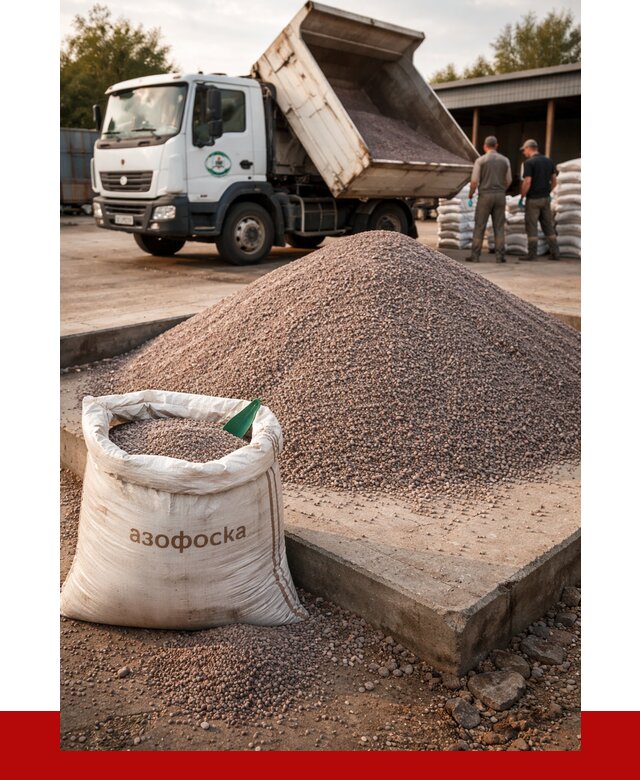 Купить азофоска в Крымске с доставкой от 1244 р. за куб | ПРОНЕРУДКрм